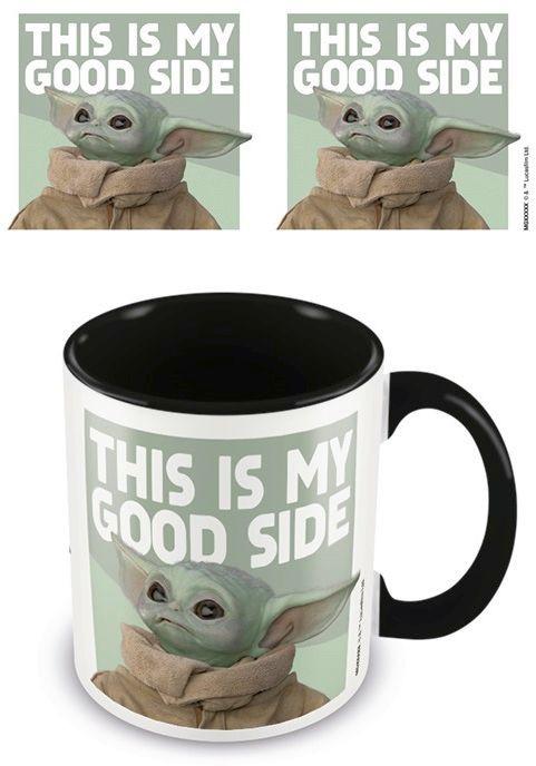 Image du produit Pyramid Star Wars : Tasse colorée Baby Yoda (Good Side) - Tasse (315 ml, 1 x)