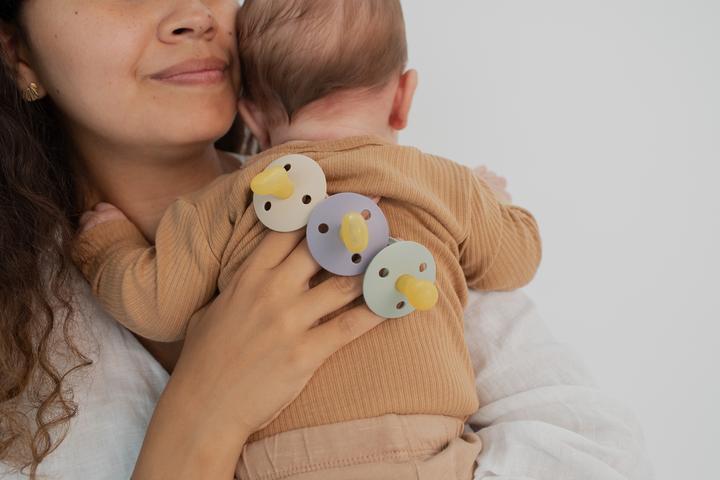 Actual product image Bibs Pacifier, pack of 2 0-6 months (2 x, up to 6 M.)