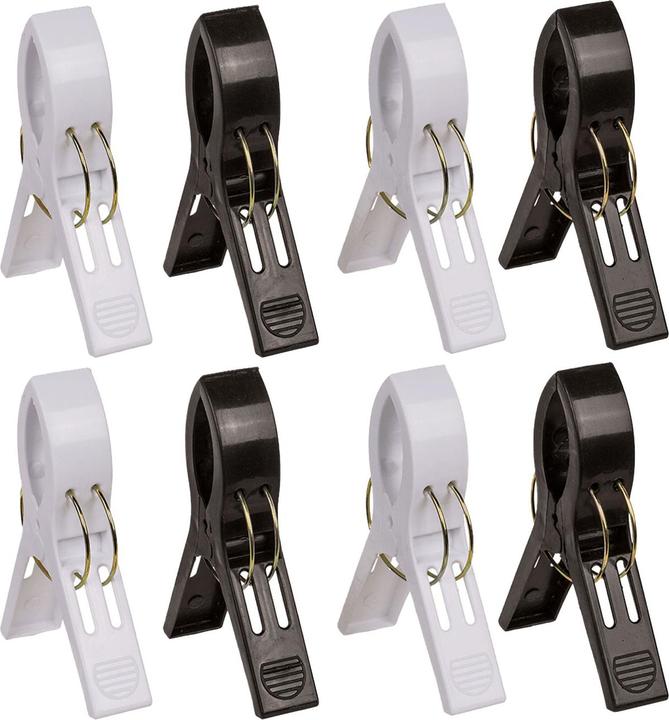 Out of the blue Set of 8 clothes pegs, large, for bath towels