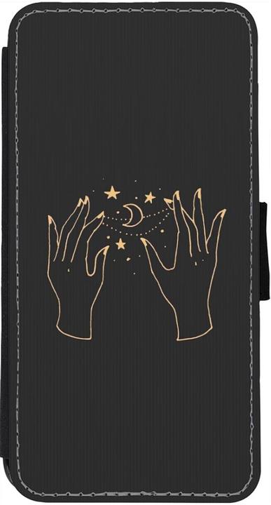 Image du produit PhoneLook Coque Wallet noir Grey magic hands (Apple iPhone 12 Pro Max)