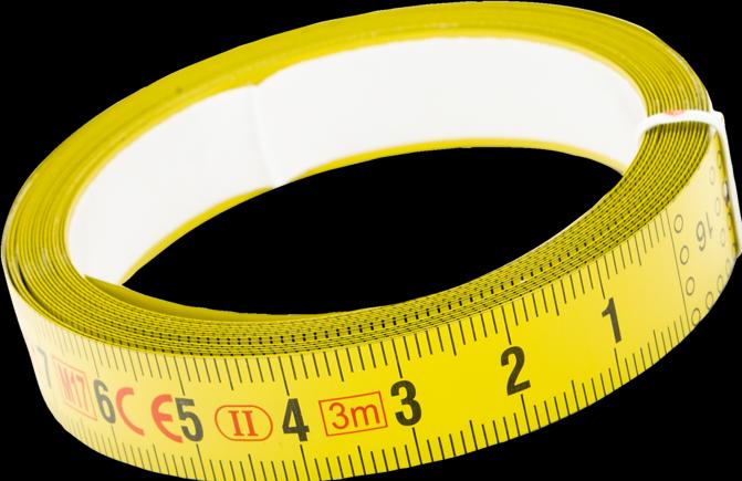 Produktbild Bahco Adhesive steel measuring tape "R" L-6m. 13mm scale from left to right (600 cm)