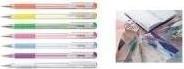 Actual product image Pentel Roller Hybrid Gel Grip (Transparent, White, 1 x)