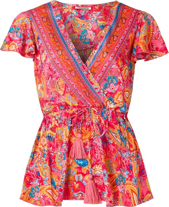 Joe Browns Tropical Palm Print Relaxed Co-Ord Top