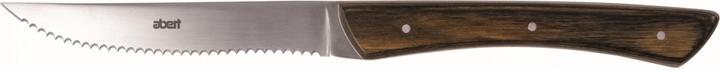 Produktbild Abert Texas Steakmesser St.Steel/Wood gezahnte Klinge L:235mm (Messer)