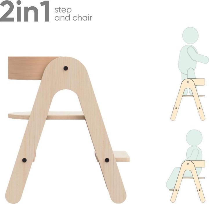 Actual product image MamaToyz Ministep mini tower stool