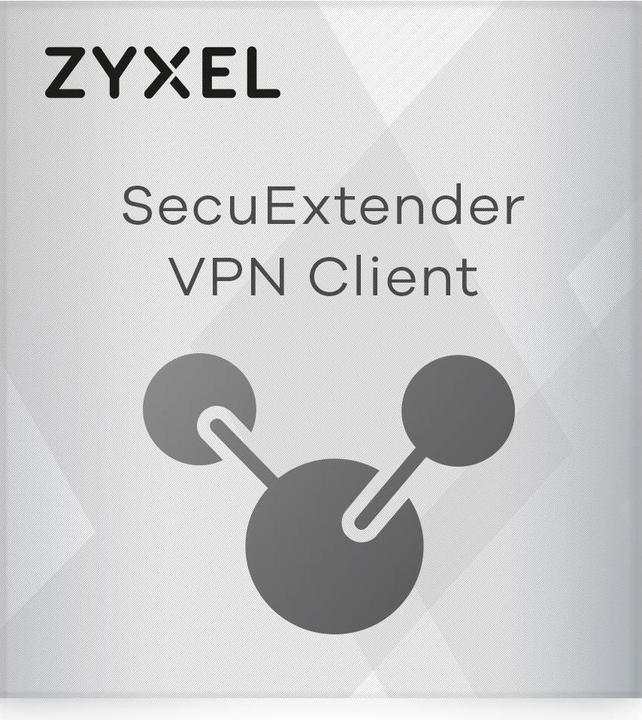 Actual product image Zyxel SecuExtender IPSec VPN WIN Client 50 User 3 Year (50 Devices, 36 months)