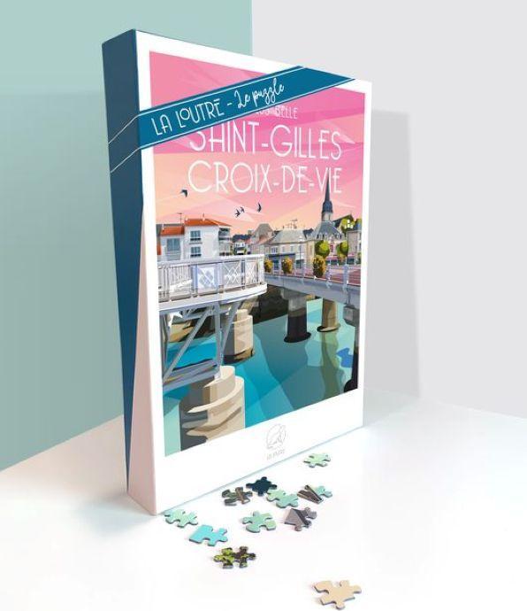 Image du produit La Loutre Puzzle 1000 pièces Plus Belle SAINT-GILLES CROIX-DE-VIE (1000 pièces)