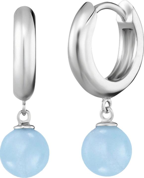 Produktbild Engelsrufer Silver round earrings withue agates ERE-BA-CR (L) (925er Silber)