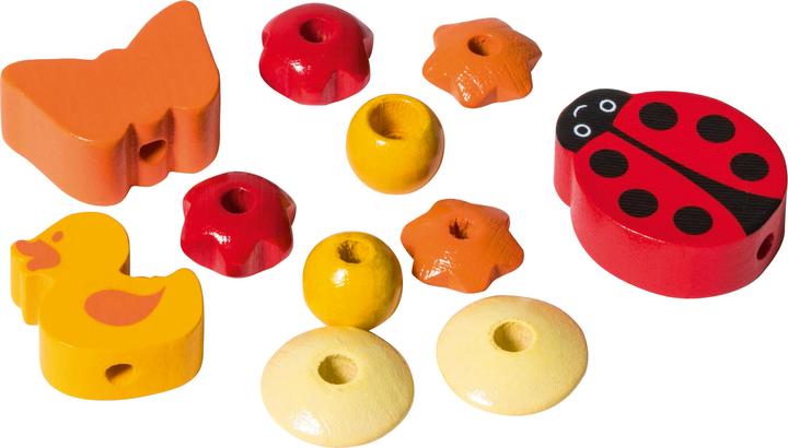Produktbild Knorr Prandell Schnullerketten Holzperlen "Marienkäfer", 11-tlg. (11 x)