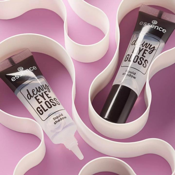 Produktbild essence Lidschatten Dewy Eye Gloss Liquid Shadow 01 Crystal Clear (01 Crystal Clear)