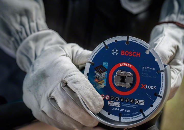 Actual product image Bosch Professional Zubehör Cutting and grinding disc Diamond cutting disc X LOCK Best for Metal 115 x 22.23 mm diameter 1 pc.