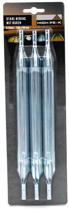 Produktbild High Peak Stahl-Hering Steel V peg with hook 180 x 22 mm