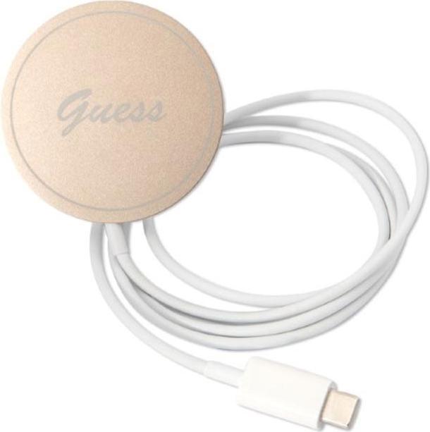 Immagine prodotto Guess Zestaw GUBPP14LH4EACSW Custodia+ caricatore iPhone 14 Pro 6.1" brązowy/marrone Custodia (Apple iPhone 14 Pro)