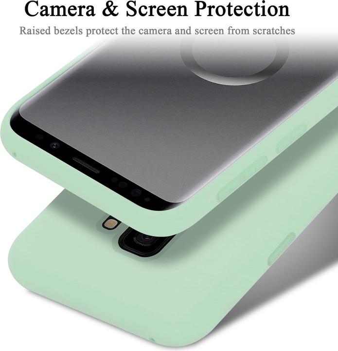 Immagine prodotto Cadorabo Copertura della cassa del silicone liquido TPU (Samsung Galaxy S9+)