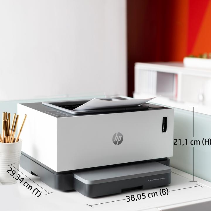 Actual product image HP Neverstop Laser 1001 nw (Laser, Black and white)