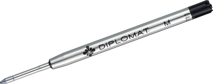 Produktbild Diplomat Kugelschreibermine G2-Format M schwarz (Nachfülleinheit, Schwarz)