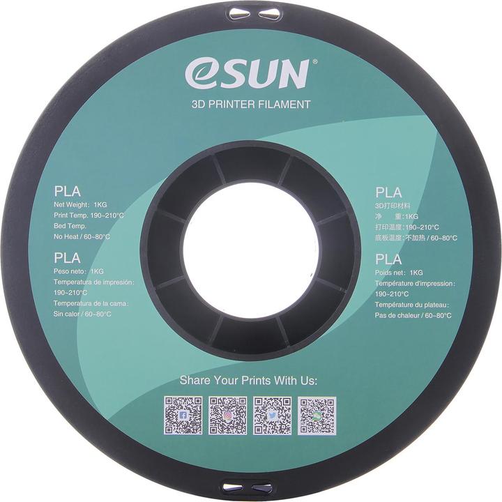 Image du produit eSUN PLA Transparent (PLA, 1.75 mm, 1000 g, Transparent)