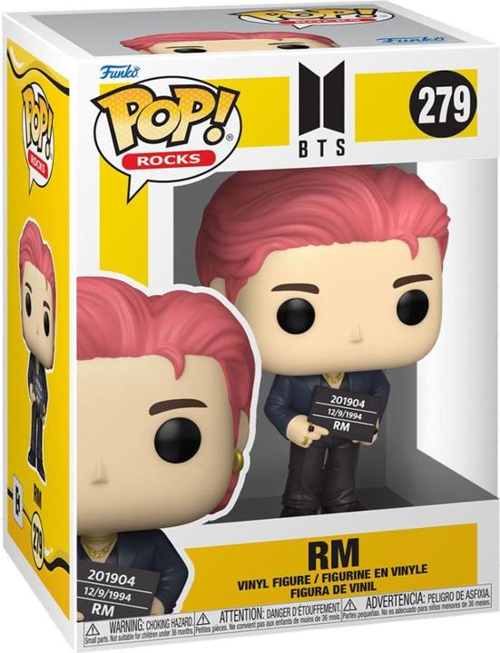 Immagine prodotto Funko Pop! Rocks - BTS Serie 3 : RM (279)