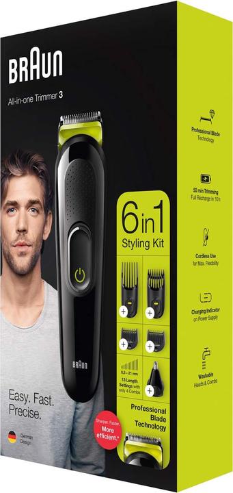 Actual product image Braun 6-in-1 MGK3921