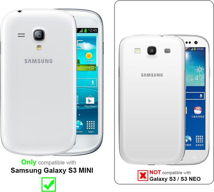 Productafbeelding Cadorabo Flip als onzichtbaar deksel (Samsung Galaxy S3 Mini)