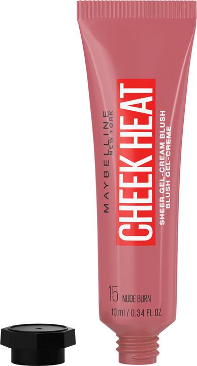 Actual product image Maybelline New York Cheek Heat (15 Nude Burn)