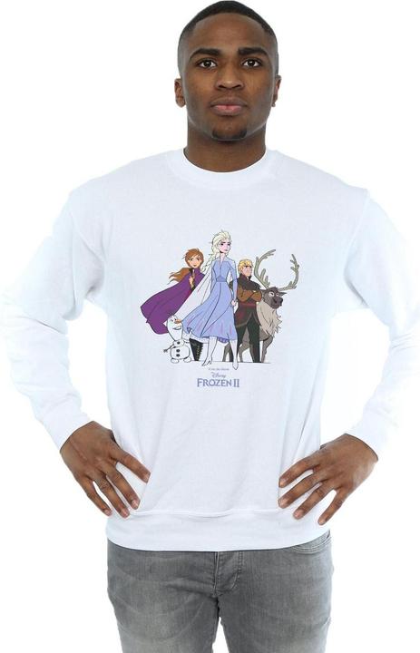 Actual product image Disney Mens Frozen 2 Group Sweatshirt (M)