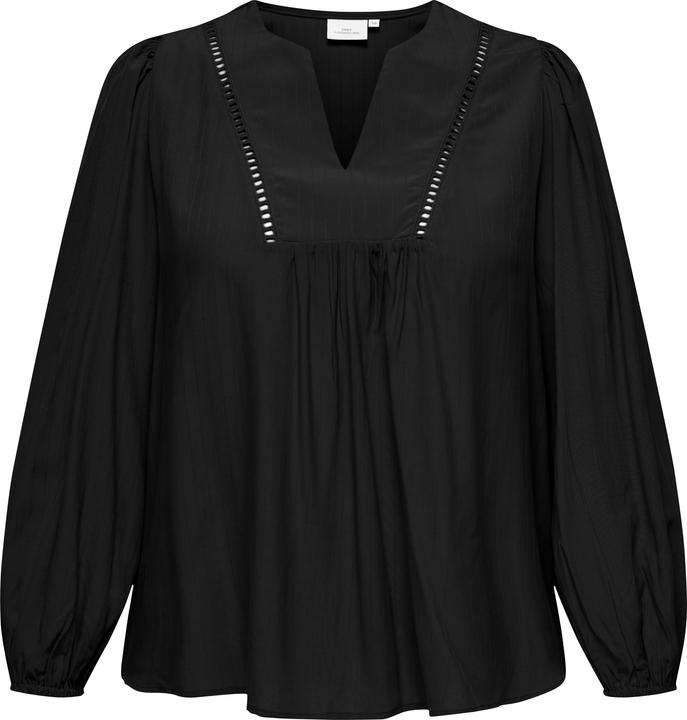 Actual product image Only Regular fit V-neckline Elasticated cuffs Puff sleeves Top Top (52)