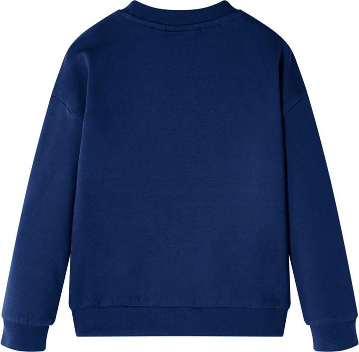 Actual product image VidaXL Children's sweatshirt navy blue 92,Material: 95 % cotton. 5 (92)