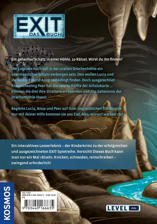 Produktbild Kosmos Exit Kids: das Buch - Der geheime Schatz (Deutsch, Comicon S.L., Beroy + San Julian|Inka Brand|Markus Brand|Burkhard Schulz|Maybach, 2019)