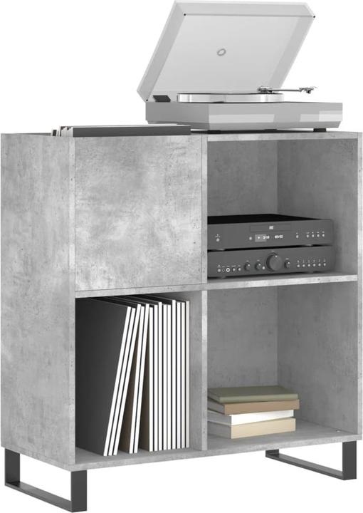 Produktbild VidaXL Plattenschrank Betongrau 84,5x38x89 cm Holzwerkstoff