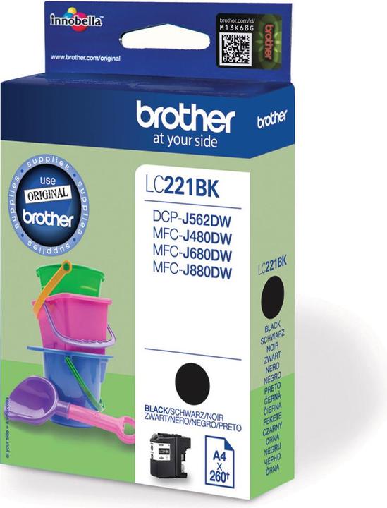 Actual product image Brother Lc-221bk (FC)
