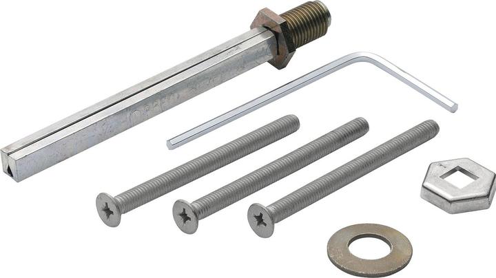 Hoppe Befestigungsset K/G Schnellstift 2210/3310 Wechselschutzgarnituren 8 x 120 mm 77-82 mm (Türgriff)