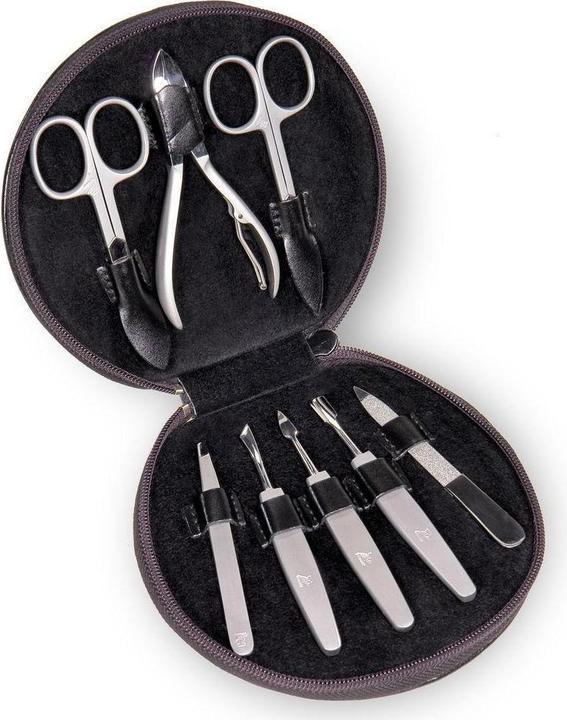 Image du produit Sacher TR500R.0104 - 8-pièces manucure case Manicure set black leather