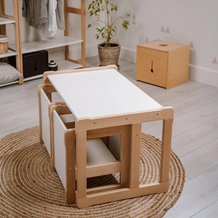 Actual product image Activity Board Waldorf furniture. Waldorf multifunctional chair (Child armchair)