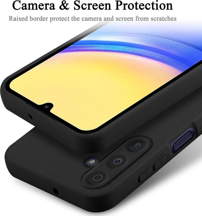 Immagine prodotto Cadorabo Custodia per Samsung Galaxy A15 in TPU con design in silicone a protezione dai liquidi (Samsung Galaxy A15)