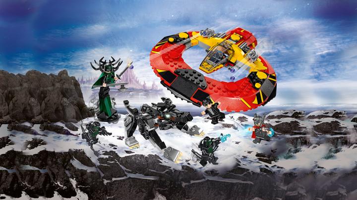 Produktbild LEGO Marvel Super Heroes Das ultimative Kräftemessen um Asgard (76084, LEGO Marvel)