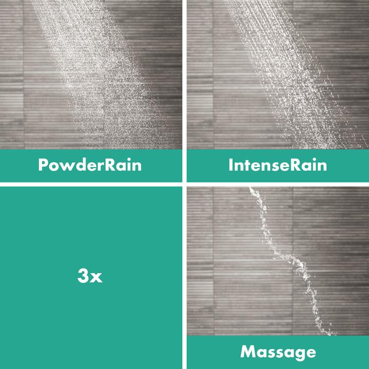 Actual product image hansgrohe Pulsify Select S 105 Relaxation EcoSmart (3 Beam types, 8.20 l/min)