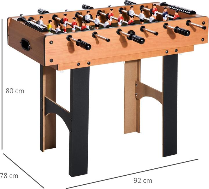 Immagine prodotto Jamb Tavolo multigioco 4 in 1 Calcio balilla Hockey da tavolo Tennis da tavolo e biliardo