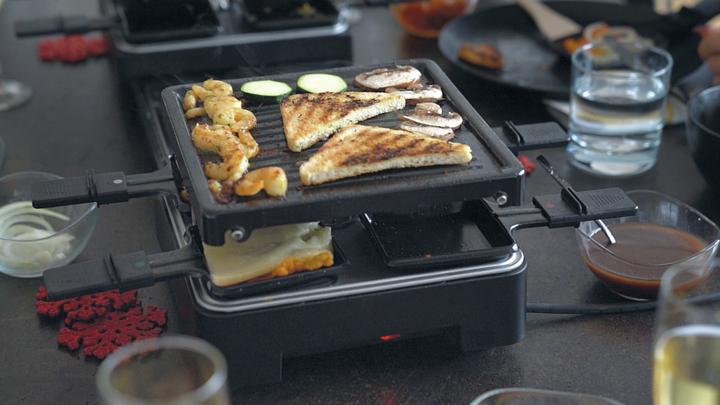 Actual product image Unold Raclette Extandable 48755 bk