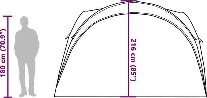Image du produit VidaXL Tente de réception étanche (305 cm, 305 cm)