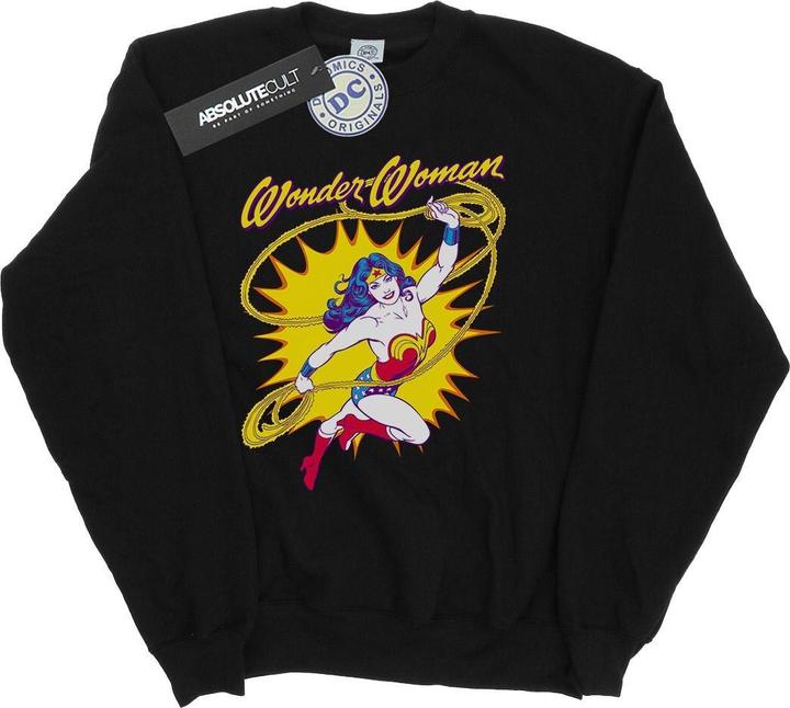 Actual product image Womens/Ladies Wonder Woman Leap Sweatshirt (M)