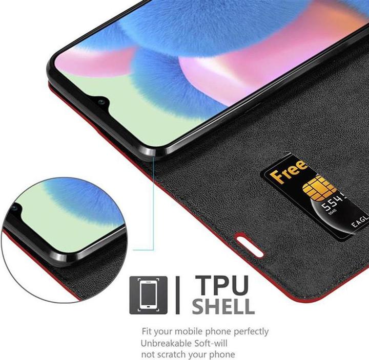 Actual product image Cadorabo Book Invisible Magnet Cover (Samsung Galaxy A30s)