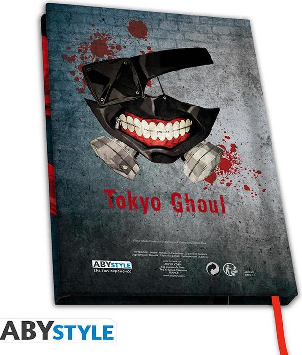 Immagine prodotto ABYstyle TOKYO GHOUL - Taccuino A5 Ken Kaneki X4 (A5, Copertina rigida)