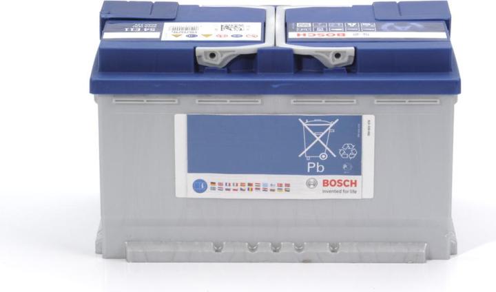 Produktbild Bosch Automotive Starterbatterie S4E EFB 12V 80Ah 800A 0092S4E111 (12 V, 80 Ah, 800 A)