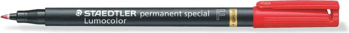 Immagine prodotto Staedtler Lumocolor penna speciale F foil (Nero, Rosso, 0.60 mm, 10 x)