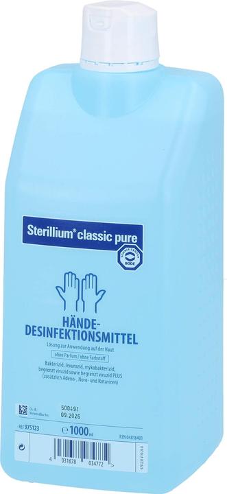 Produktbild Cosmetic Hartmann Handdesinfektion Sterilium clas (1000 ml)