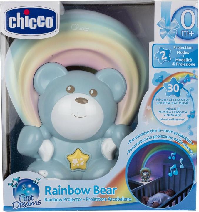 Actual product image Chicco Rainbow projector bear