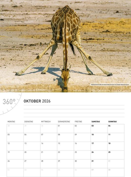 Produktbild NamibiaBroschürenkalender2026 (Deutsch)