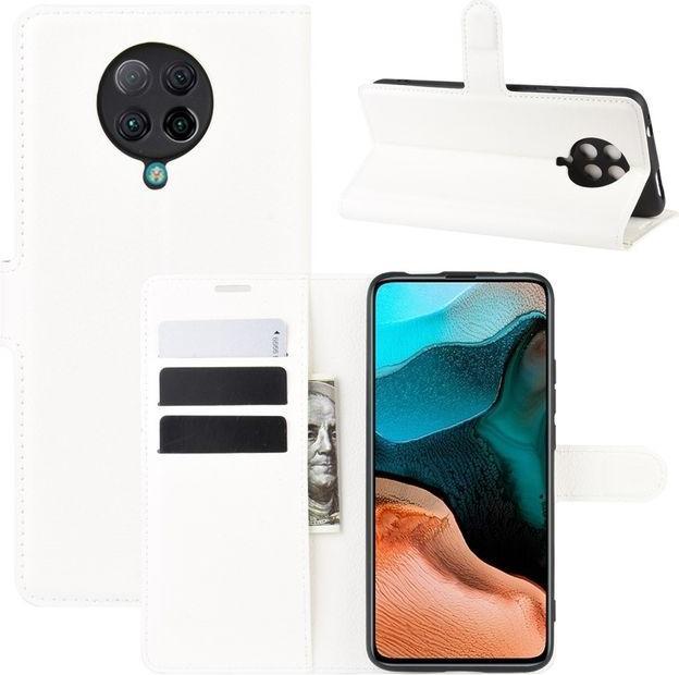 Actual product image MU Classic Litchi Leather Bookcover Series (Xiaomi Poco F2 Pro)