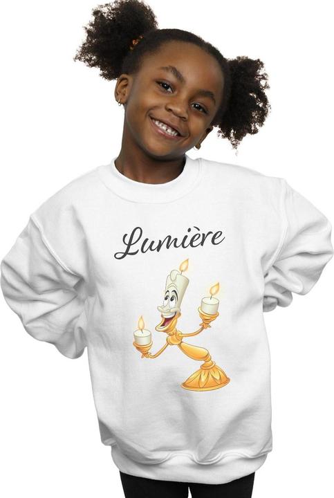 Actual product image Disney Girls Beauty And The Beast Be Our Guest Sweatshirt (152, 158)